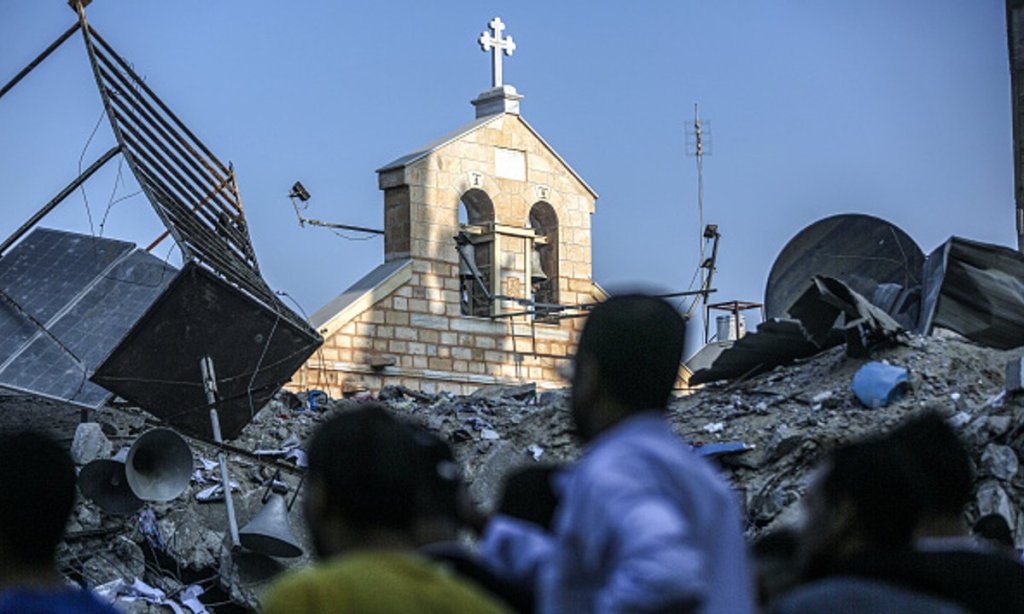 Churches Condemn Air Strike on Greek Orthodox Building in Gaza