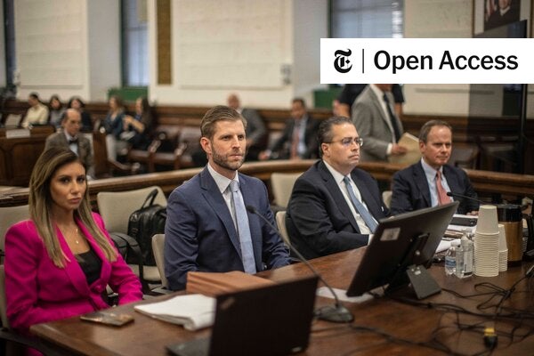 Trump Civil Fraud Trial: Eric Trump’s Testimony Overshadowed by Feud Between Trump Lawyers and&nbsp;Judge