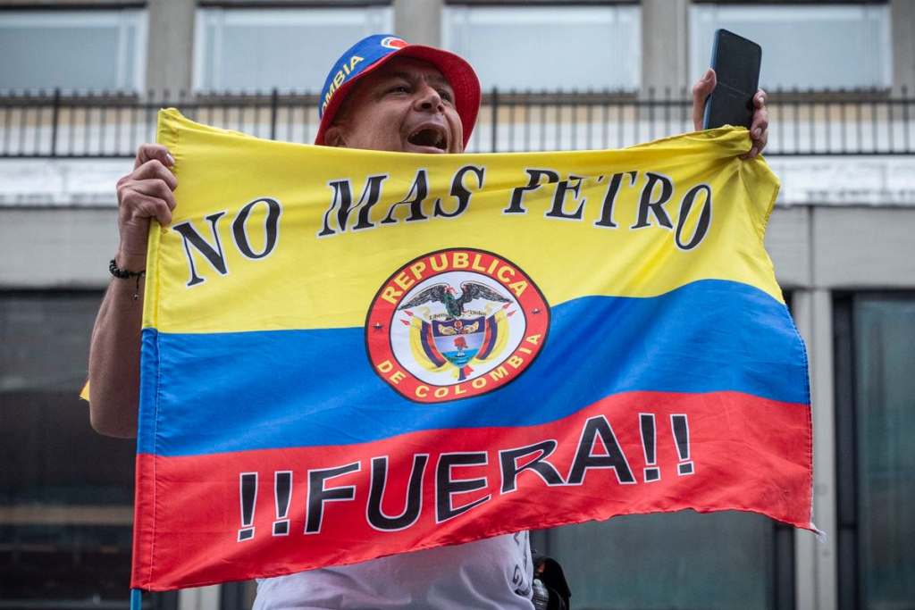 Massive Protests Erupt in Colombia Against President Petro’s&nbsp;Reforms