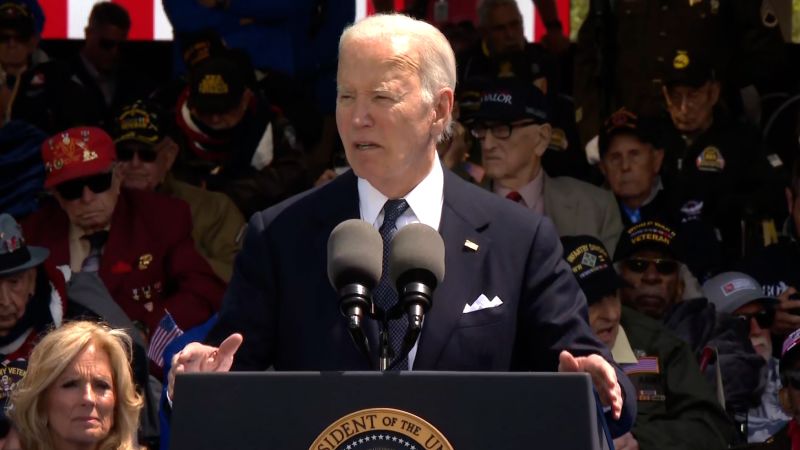 President Biden Warns About Democracy in D-Day&nbsp;Speech