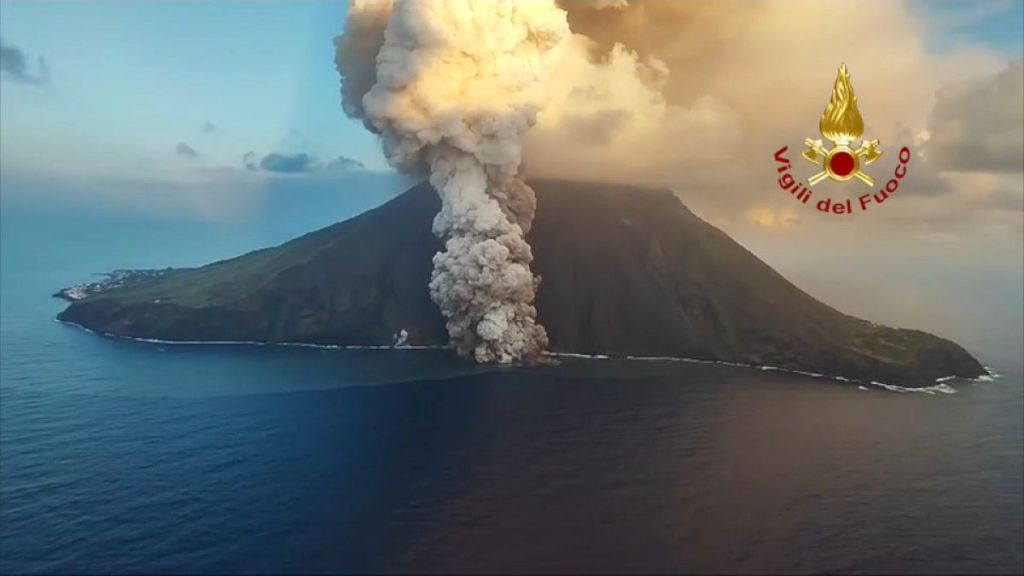 Mount Stromboli Erupts Following Mount Etna’s Recent Activity