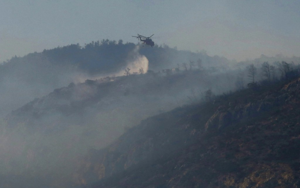 Wildfires Rage near Athens, Greece, Prompting Evacuations