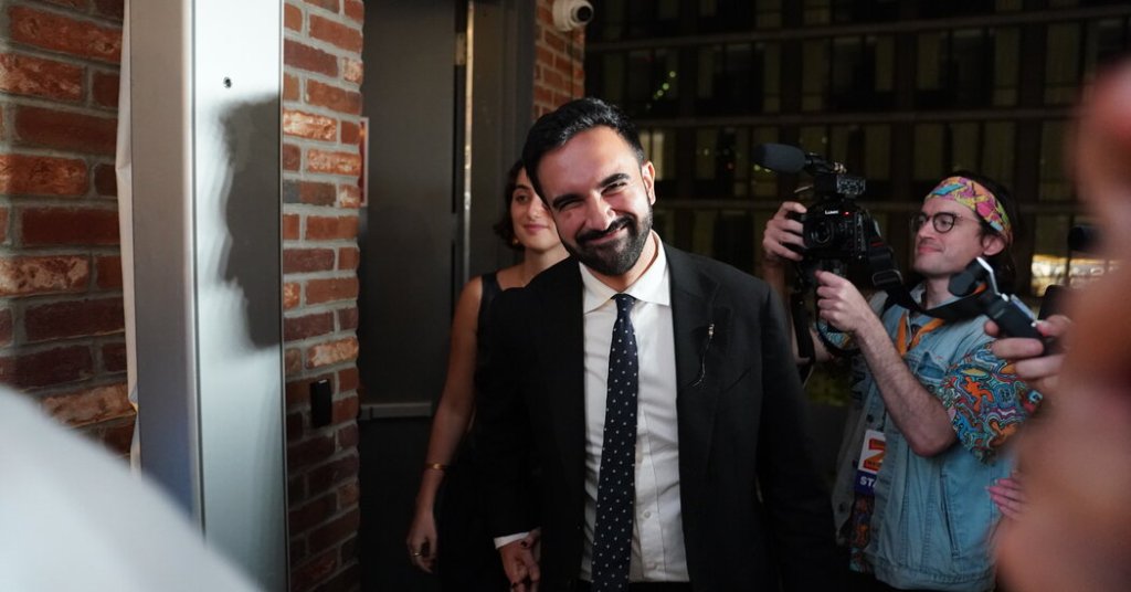 Zohran Mamdani Surges to Victory in N.Y.C. Mayoral Primary, Defeating&nbsp;Cuomo