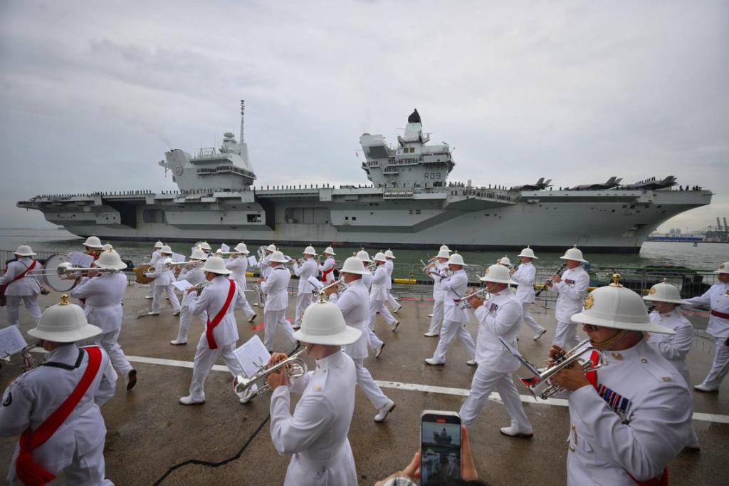 UK’s HMS Prince of Wales Embarks on Strategic Indo-Pacific Mission Amid Global Tensions