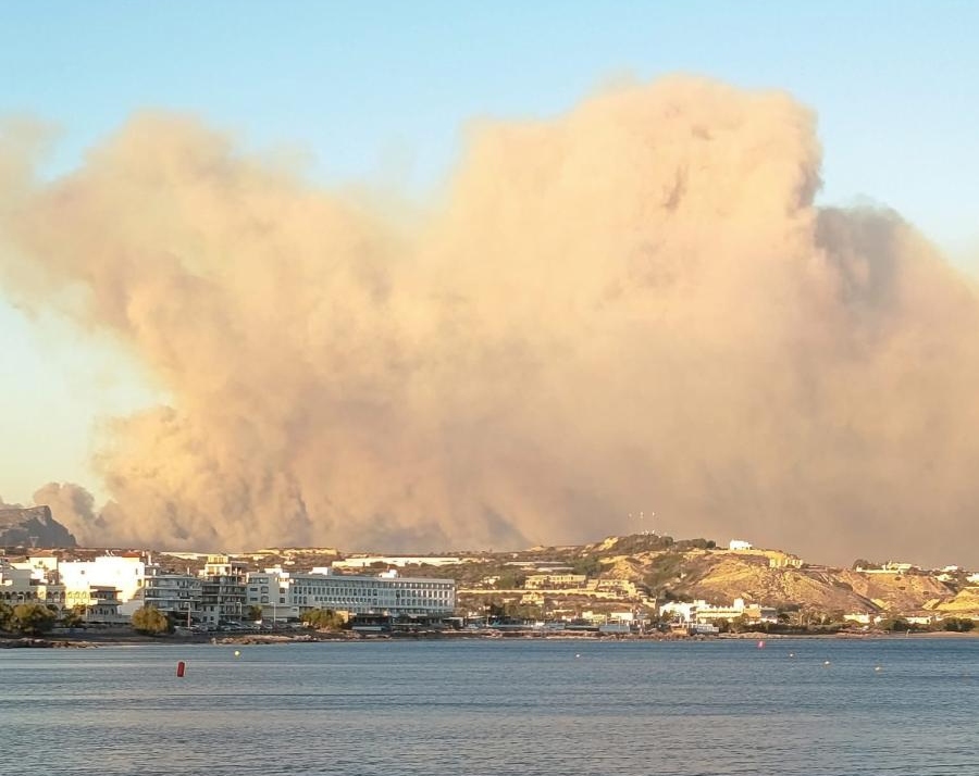 Wildfire Crisis on Crete Island Forces Mass&nbsp;Evacuations