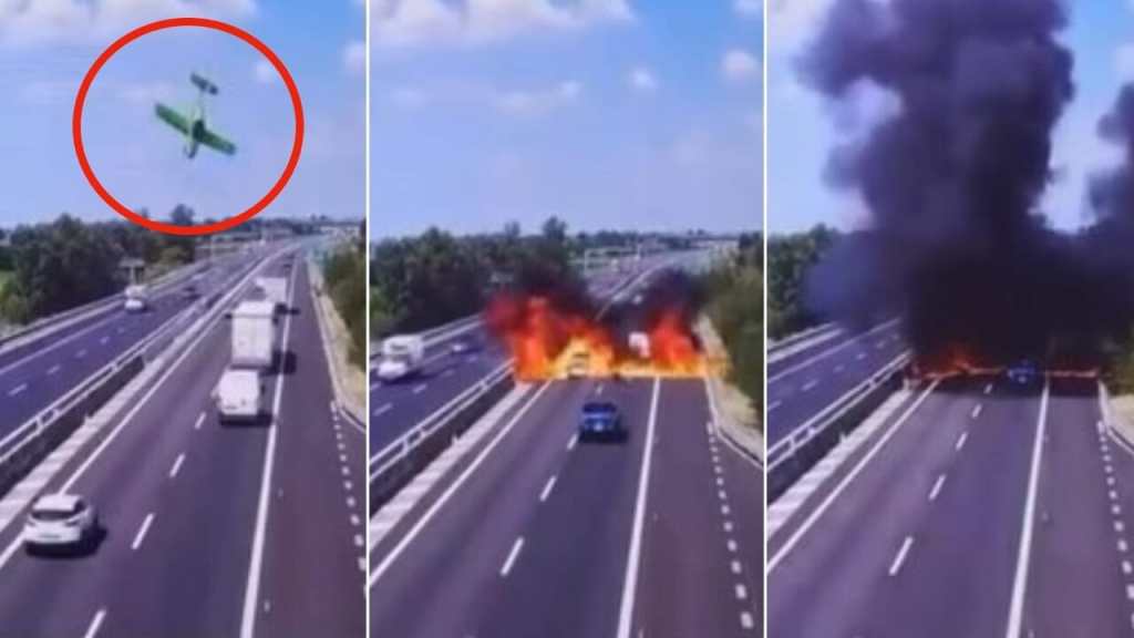 Tragic Ultralight Aircraft Crash on Italian Motorway Claims Two&nbsp;Lives