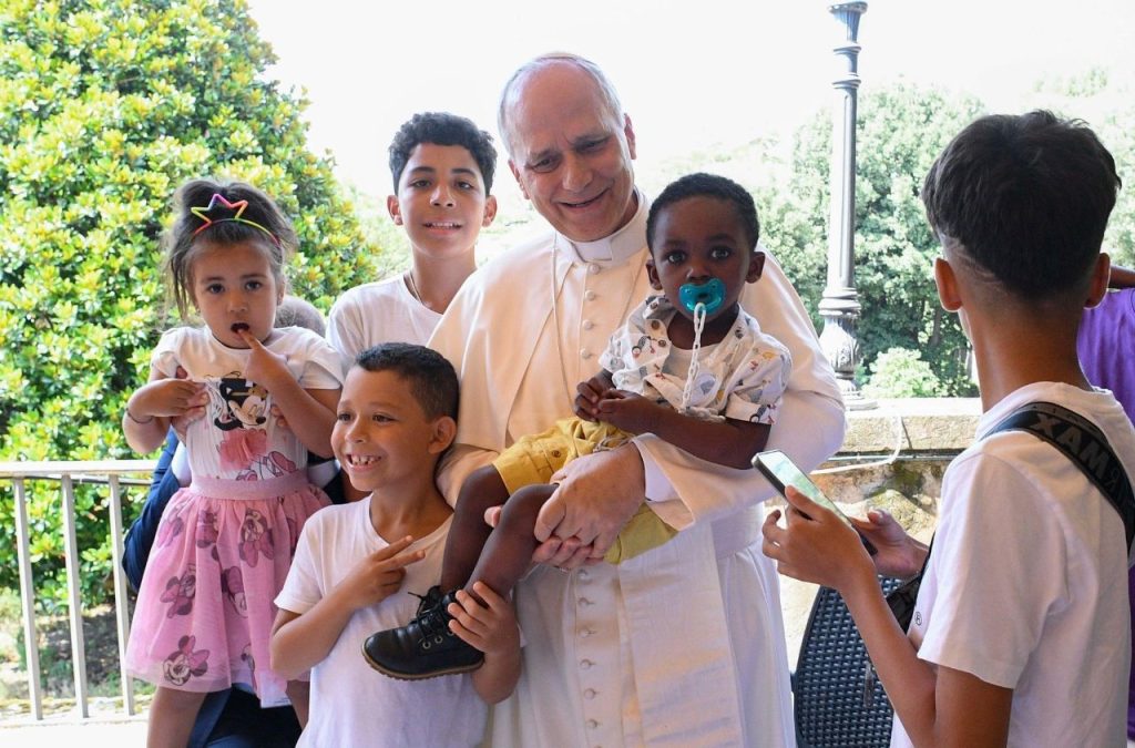 Pope Leo XIV Shares a Meal with the Poor, Emphasizing Unity and&nbsp;Love